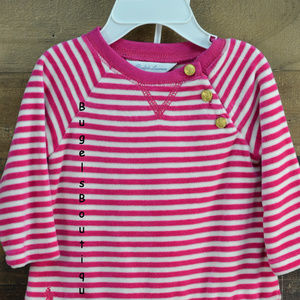 RALPH LAUREN Girls Velour Dress Size 6M & 9M